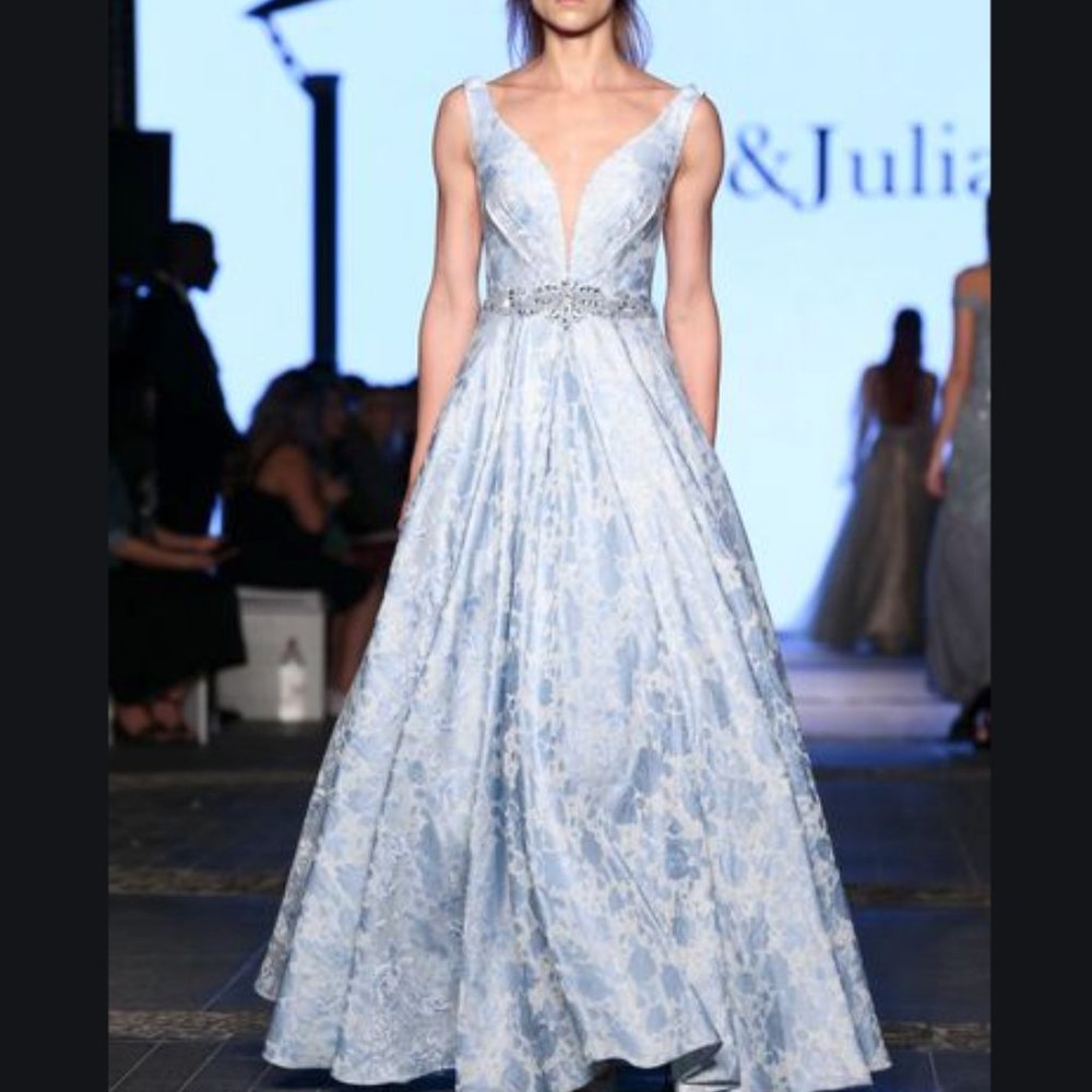 Blue Gown by Judy & Julia Prom Dress